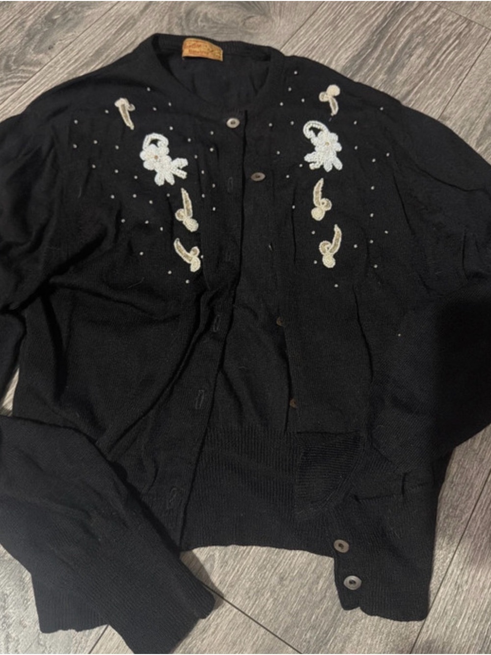 Vintage  Embroidered Women's Cardigan